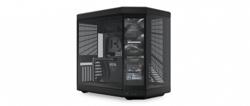 Gabinete HYTE Y70 Touch con Ventana, Midi-Tower, ATX/EATX/Micro-ATX/Mini-ITX, USB 3.1, sin Fuente, Negro 