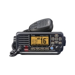 ICOM Radio Portátil Marino de 2 Vías IC-M33011, Canales Can, Negro 