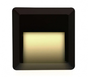 Illux Lámpara LED para Sobreponer ML-7403.N30, Exteriores, 1.5W, 45 Lúmenes, Negro, Uso General 