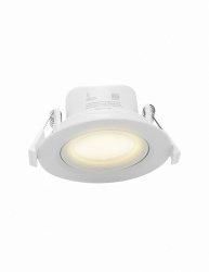 Illux Lámpara LED para Techo TL-2901.B30, Interiores, Luz Suave Cálido, 5W, 350 Lúmenes, Blanco 
