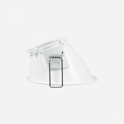 Illux Lámpara LED para Techo Empotrable TL-2904.B, Interiores, 50W, Base GU5.3, Blanco, para Casa/Restaurantes - No Incluye Foco 