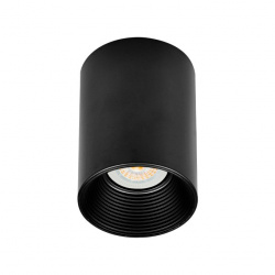 Illux Lámpara LED para Sobreponer TL-2917.BN, Interiores, 9W, Base GU5.3, Negro, Uso General - No Incluye Foco 
