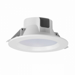 Illux Lámpara LED para Techo TL-6008.B30, Interiores, Luz Blanco Cálido, 8W, 630 Lúmenes, Blanco 