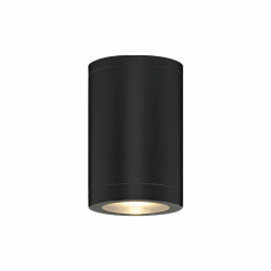 Illux Lámpara LED para Techo TL-7414, Interiores, 7W, Base GU10, Negro - No Incluye Foco 