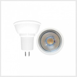 iLumileds Foco LED MR167WWWE, Luz Blanca Cálida, Base MR16, 7W, 455 Lúmenes, Blanco, Ahorro de 80% vs Foco Tradicional 60W 