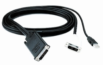 InFocus Cable para Proyector M1 - DVI-D/USB, 2 Metros, Negro 