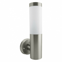 Innlite Lámpara para Pared ADE-017, Interiores, 35W, Base E26, Plata/Blanco - No Incluye Foco 