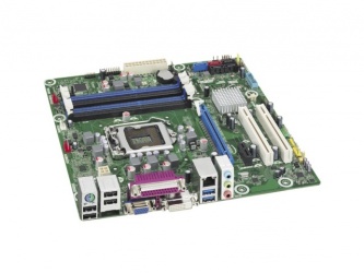 Intel T. Madre micro ATX DB75EN, LGA1155, 32GB DDR3, para Celeron, Pentium 