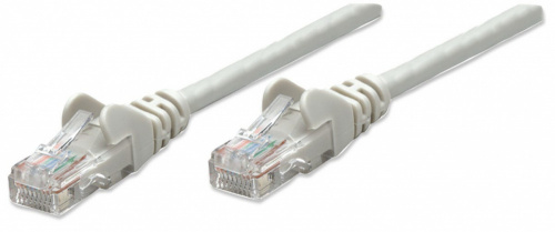 Intellinet Cable Patch CAT5e RJ-45 - RJ-45, 0.45 Metros, Gris 