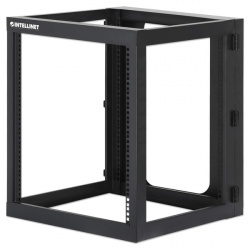 Intellinet Rack Abierto para Pared 19'', 12U, hasta 40 kg, Negro 