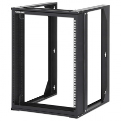 Intellinet Rack Abierto 19'', 12U, hasta 30 kg, Negro 