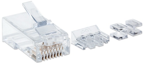 Compra Intellinet Plug Rj 45 Cat6a Utp Sólido Bote Con 80 Piezas 790550 Cyberpuertamx