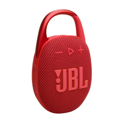 ﻿JBL Bocina Portátil Clip 5, Bluetooth, Inalámbrico, 7W RMS, USB Tipo C, Rojo 