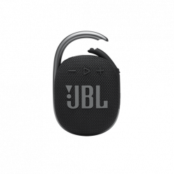 JBL Bocina Portátil Clip 4, Bluetooth, Inalámbrico, 5W RMS, USB, Negro - Resistente al Agua 