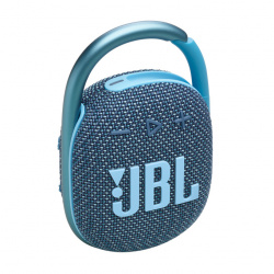 JBL Bocina Portátil Clip 4 Eco, Bluetooth, Inalámbrico, 5W RMS, USB, Azul - Resistente al Agua 