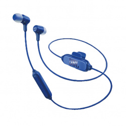 JBL Audífonos Intrauriculares con Micrófono E25BT, Inalámbrico, Bluetooth, USB, Azul 