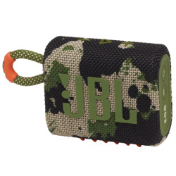 JBL Bocina Portátil Go 3, Bluetooth, Inalámbrico, 4.2W RMS, Camuflaje - Resistente al Agua 