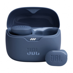 ﻿JBL Audífonos Intrauriculares con Micrófono Tune Buds, Inalámbrico, Bluetooth, USB-C, Azul 