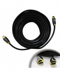 Jendrix Cable HDMI Macho - HDMI Macho, 4K, 60Hz, 10 Metros, Negro 