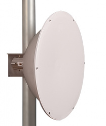 Jirous Antena Parabólica Dúplex 24DD-SX-RS, 24 dBi, 5GHz 