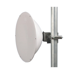 Jirous Antena Direccional JRC24DDSX, 24.5 dBi, 4.9 - 6.1 GHz - Incluye Montaje y Radomo 