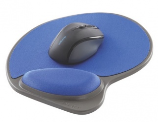 Mousepad Kensington con Descansa Muñecas K62817USF, 30 x 22cm, Grosor 5mm, Azul 