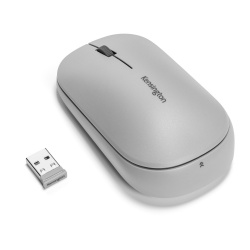 Mouse Kensington Óptico SureTrack, Inalámbrico, USB, 2400 DPI, Gris 