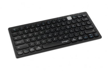 Teclado Kensington K75502ES, Inalámbrico, RF + Bluetooth, Negro (Español) 