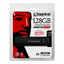 Memoria USB Kingston 128 GB 3.0 Negro