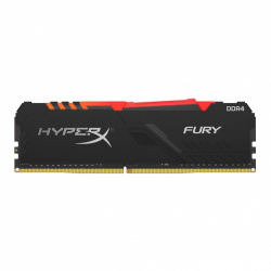 Memoria RAM Kingston HyperX FURY RGB DDR4, 2666MHz, 8GB, Non-ECC, CL16, XMP 