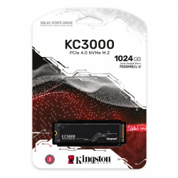 SSD Kingston KC3000 NVMe, 1TB, PCI Express 4.0, M.2 ― Abierto 