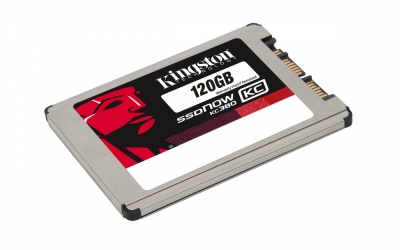 SSD Kingston SSDNow KC380, 120GB, micro SATA III 1.8'' 