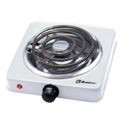 Koblenz Parrilla Eléctrica PEKM-1000, 1 Quemador Espiral, 1000W, Blanco 