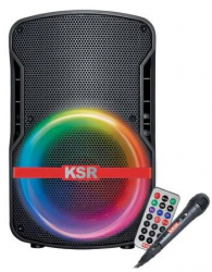 KSR Bafle MSA-7908MX, Bluetooth, Alámbrico/Inalámbrico, 20W RMS, 6500W PMPO, USB, Negro ― Carcasa con daño considerable. 