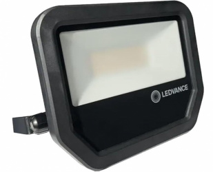 Ledvance Reflector LED 80637, Luz Cálida, 30W, 3300 Lúmenes, Negro 