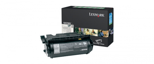 Tóner Lexmark 12A7465 Negro, 32.000 Páginas 