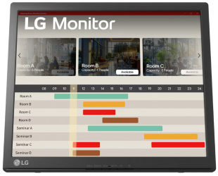 LG Monitor 17BR30T-B LED Touchscreen 17'', USB, Negro 