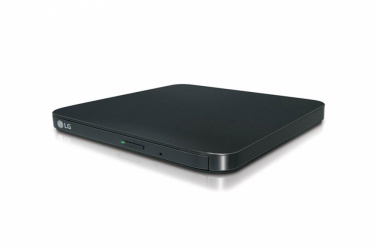 LG SP80NB80 Quemador de DVD, DVD+R 2.4x /DVD+RW 8x, USB, Externo, Negro 