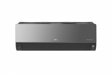 LG Aire Acondicionado ArtCool Inverter VR122HD, WiFi, 12000 BTU/h, 220V, Espejo ― Cuenta con ligeras abolladuras en la unidad exterior. 