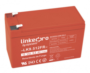 Linkedpro Batería para Alarma LK9.512FR, 12V, 9.5A 