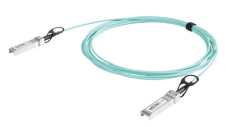 LinkedPRO Cable Fibra Óptica OM3 SFP+ Macho - SFP+ Macho, 10 Metros, Verde 