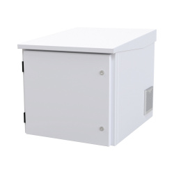 LinkedPro Gabinete de Metal para Exteriores, 63.1 x 60.8cm, 9U, Blanco 