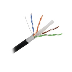 Compra Linkedpro Bobina De Cable Cat Utp M Negro Pro Cat Gelx