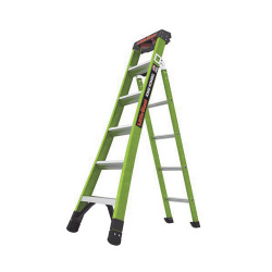 Escalera de Tijera Little Giant Ladder Systems King Kombo, Fibra de Vidrio, 1.8 Metros, hasta 170Kg 