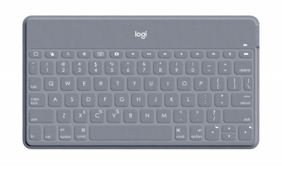 Teclado Logitech Keys-To-Go, Inalámbrico, Bluetooth, Gris (Inglés) 