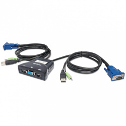 Manhattan Switch KVM 151245, 2x USB, 2x VGA 