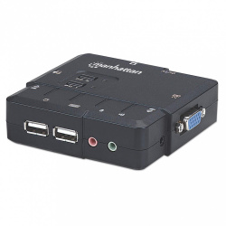 Manhattan Switch KVM 151252, 2x USB, 2x VGA 