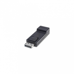 Manhattan Adaptador DisplayPort 1.1 Macho - HDMI Hembra, 1080p, 60Hz, Negro 