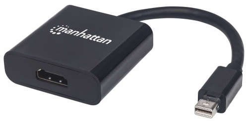 Manhattan Adaptador Mini DisplayPort 1.2 Macho - HDMI Hembra, Negro 