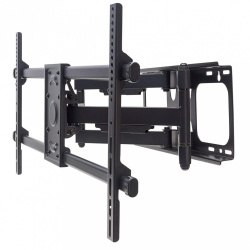 Manhattan Soporte de Pared para Pantalla 37'' - 90'', hasta 75Kg, Negro 